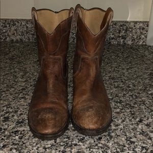 Rugged Frye boots